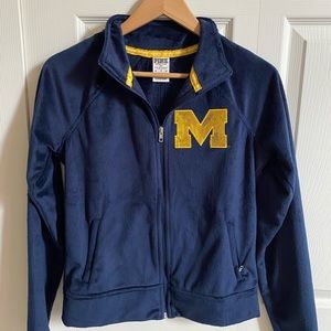 Michigan zip up from PINK